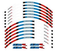 XUEKK Décalcomanies Autocollant Réfléchissant Jantes Moto Accessoires Course Décoration Pneus pour BMW G310R G310 R(F)