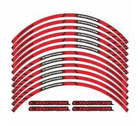 XUEKK Décalcomanies Autocollant Réfléchissant Jantes Moto Pièces D'équipement Course Décoration pour Honda CB650R CB 650R(A)