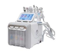 XUEMANSHOP Hydrodermabrasion, 6 en 1 H2-O2 Small Bubble Jet Skin Scrubbing Machine, Appareil Aqua Facial, Appareil Hydrafacial, Soin de la peau du visage Hydroxy