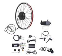 XUEMANSHOP Kit de conversion pour vélo électrique 24" 36 V 500 W avec contrôleur double mode pour roue arrière avant d'un vélo à deux roues (roue avant)