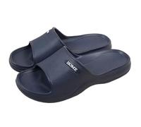 XUEMML Chaussons D'intérieur pour Hommes, Pantoufles De Douche À Séchage Rapide, Pantoufles De Nuage, Sandales De Glisse Confortables, Pantoufles D'été pour Coussins De Plage(Blauw,50/51 EU)