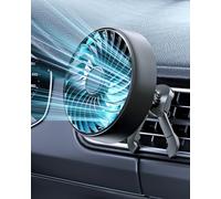 xuenair Ventilateur AC USB pour voiture, SUV, fourgonnette, pick-up, camping-car, véhicules, ventilation de voiture, ventilateur de ventilation pour augmenter la circulation de l'air de