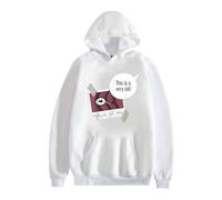 xueneige Drôle Voici/C'est Une très Vieille Photo de Moi Sweats à Capuche avec Inscription Humoristique Pullover Noir/Blanc Sweats à Capuche pour Femmes