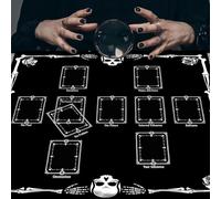 xueneige Nappe divinatoire Arbre de Vie Astrologie Carte de Tarot Nappe Autel Tissu Accessoires de Jeu divinatoire Décoration Murale