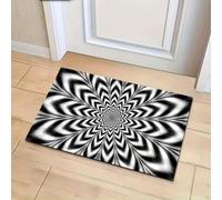 xueneige Tapis 3D 50 x 80cm Velours De Cristal Paillasson Interieur Entree Effet 3D Cool Élève Le Charme De L'entrée Combine Confort Doux Et Visuals Marquants pour Usage Quotidien