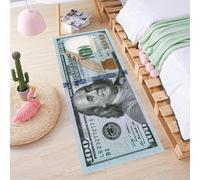 xueneige Tapis 3D Dollar Carpets Tapis 100 Dollars Funny Money Paillasson d'intérieur et d'extérieur pour entrées salles de Bains escaliers salles de Jeux et Salons