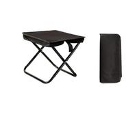 XUEQI Tabouret de camping pliable et portable, mini siège léger pour voyages, randonnée, pêche, jardin, cricket, plage, avec sac de rangement