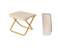 XUEQI Tabouret de camping pliable et portable, mini siège léger pour voyages, randonnée, pêche, jardin, cricket, plage, avec sac de rangement