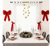 XUEQXUE Voilage Fenêtre 198 x 195 cm Filtre La Lumière du Soleil, Protège L'Intimité, Transparent Lumineux Filtrer Rideaux Transparents Élégants pour Chambre Fenêtre Salon, Blanc