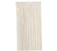 XUEYEGONGJI Rideaux Boho Rideaux de Macrame tissé en Coton 35x71 Pouces Rideau Rideau Suspendu décoratif diviseur de Salle Boho Rideau Boho pour Le Placard de Porte de fenêtre, Pas de Canne
