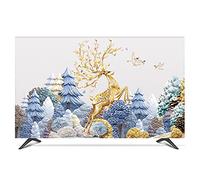XUEZHEN Housse pour TV 19 "- Hood décoratif de 80" 22 pouces 75 pour écran TV PC Rideau Pin Pine Étanche(43 inch)