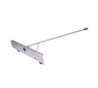 XUFHSEO Balai à Neige rétractable réglable et personnalisé, Manche Long, râteau supérieur Portable avec 2 Roues