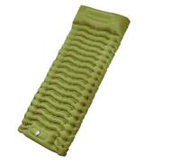 XUFHSEO Matelas Gonflable de Camping en Plein air, Oreiller épais intégré for Dormir, adapté aux Voyages et à l'alpinisme(Blue)