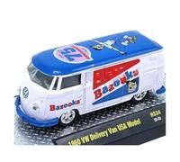 XUFQRAN Exposition Miniature Kit De Modèle Moulé sous Pression pour Fourgonnette Livraison Volkswagen USA 1960 Échelle 1:64 Ornements Collection Statiques Collection réaliste