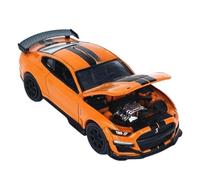 XUFQRAN Exposition Miniature Kit De Modèle Voiture Moulé sous Pression en Alliage Shelby GT-500 2020 Échelle 1:64 Ornements Collection Statiques Collection réaliste