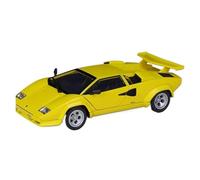 XUFQRAN Exposition Miniature Lamborghini Countach LP 5000 S en Alliage Moulé sous Pression Échelle 1:24 Décorations De Collection Statiques Collection réaliste