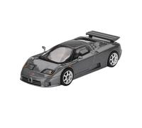 XUFQRAN Exposition Miniature Maquette De Voiture Bugatti EB110 Super Dark Alloy À L'échelle 1:64 Kit Moulage sous Pression Objet Collection Statique Collection réaliste