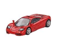 XUFQRAN Exposition Miniature Maquette De Voiture McLaren F1 Rouge Classique À L'échelle 1:64 en Alliage Moulé sous Pression Kit Décoration Statique Collection Collection réaliste