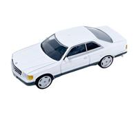 XUFQRAN Exposition Miniature Maquette De Voiture Mercedes-Benz 500 À L'échelle 1:64 en Alliage Moulé sous Pression pour Collection Statique Collection réaliste