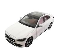 XUFQRAN Exposition Miniature Maquette De Voiture Mercedes-Benz Classe C À L'échelle 1:43 en Alliage Moulé sous Pression Kit Collection Statique Ornement Collection réaliste