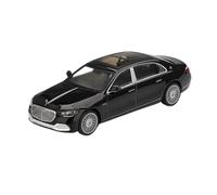 XUFQRAN Exposition Miniature Maquette De Voiture Mercedes Maybach S680 À L'échelle 1:64 en Alliage Moulé sous Pression Kit Décoration Statique Collection Collection réaliste