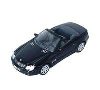 XUFQRAN Exposition Miniature Maquette De Voiture Mercedes SL500 Roadster en Alliage Moulé sous Pression À L'échelle 1:64 Kit Figurines Statiques Collection Collection réaliste