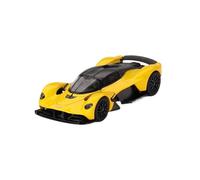 XUFQRAN Exposition Miniature Maquette De Voiture Valkyrie Sunset Yellow en Alliage Moulé sous Pression À L'échelle 1:64 Kit D'ornements Statiques Collection Collection réaliste