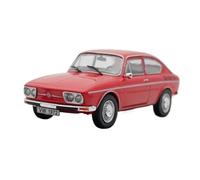 XUFQRAN Exposition Miniature Modèle De Collection Moulé sous Pression pour Volkswagen 1600 Brasilien TL 1972 Échelle 1:43 Ornements Statiques Collection réaliste