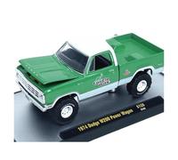 XUFQRAN Exposition Miniature Modèle De Voiture Moulé sous Pression en Alliage pour Dodge W200 Pickup Échelle 1:64 Collection Statique Ornements Collection réaliste