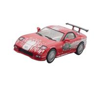 XUFQRAN Exposition Miniature Modèle De Voiture Moulé sous Pression Mazda RX7 FD À L'échelle 1:43 Kit Collection Ornements Statiques pour Amateurs Collection réaliste