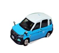 XUFQRAN Exposition Miniature Modèle De Voiture Taxi Toyota Hong Kong Comfort Moulé sous Pression À L'échelle 1:64 Kit Collection Ornements Statiques Collection réaliste