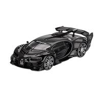 XUFQRAN Exposition Miniature Modèle Réduit De Voiture Collection Moulé sous Pression Bugatti VGT Black Vision Gran Turismo Échelle 1:64 Ornements Statiques Collection réaliste