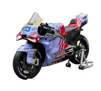 XUFQRAN Modèles réduits à l'échelle Kit De Modèle De Moto De Course Prima Pramac N° 73, Échelle 1:12, Ornements De Collection Statiques Objets de Collection