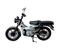 XUFQRAN Modèles réduits à l'échelle Kit De Modèle De Moto Honda CT125 À L'échelle 1:12, Moulage Statique, Ornements De Collection Objets de Collection(Argent)