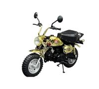 XUFQRAN Modèles réduits à l'échelle Kit De Modèle De Moto Monkey 125 À L'échelle 1:12, Ornements De Collection Moulés sous Pression Statiques Dorés Objets de Collection