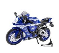 XUFQRAN Modèles réduits à l'échelle Kit De Modèle De Moto R1M À L'échelle 1:9 N° VB9033, Collection Statique, Ornements Sonores Et Lumineux Objets de Collection