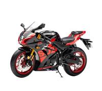 XUFQRAN Modèles réduits à l'échelle Kit De Modèle De Moto Suzuki R1000 À L'échelle 1:12, Revêtement Noir Et Rouge, Collection De Produits Finis Statiques Objets de Collection