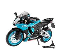 XUFQRAN Modèles réduits à l'échelle Kit De Modèle Moto R1M À L'échelle 1:9 N° VB9033, Collection Statique, Ornements Sonores Et Lumineux Objets de Collection