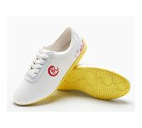 XUHCLY Chaussures Kung Fu Tai Chi Homme Femme Chaussures D'EntraîNement De Karaté,Chaussure Escrime,pour La Formation DéButant(Size:38(24cm),Color:Blanc)