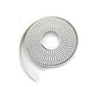 Xuhuhu-Equipment Timing Belt TRAPEZOID T5 Largeur de la courroie synchrone ouverte 6/10 / 15/16/20/25 / 30mm en acier de polyuréthane PU T5 Courroies de synchronisation ouvertes 3D imprimante, Courroi