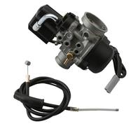 XUHXX Carburateur de Scooter 12 mm 17,5 mm Compatible avec Mojito Custom 50 Scarabeo 50 Classic 50 Sport City 50 Street SR 50 Motard 50 CC 2T