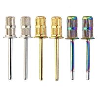 XUHXX Lot de 3, 5, 6 ou 10 forets à ongles, accessoires for perceuse, mandrin, tambour ponçage for bandes abrasives