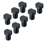 XUHXX Lot de 8 butées antidérapantes en alliage d'aluminium for établi de 19 mm