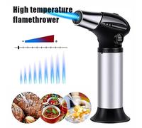XUI Torche Butane coup culinaire rechargeable Mini cuisine cuisson torche flamme réglable pour BBQ J2Y