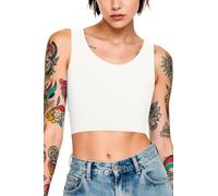 XUJI Binder Poitrine Trans FTM Haut Sans Coutures de Compression Respirant pour Transgenres (W, XL)