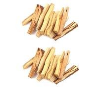 XUJIAN 20 Bâtons de Naturels pour Purifier, Nettoyer, Guérir, Méditer et Soulager Le Stress, Bâton 4,5-6,5 G