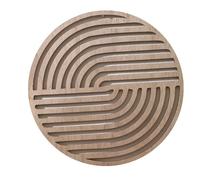 XUJIAN Applique en Bois Creux Sculpté en Bois Européen Décoration Murale de Fond en Bois Pendentif d'art pour Ms9026