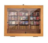 XUJIAN Mini Bibliothèque, Bibliothèque Shake Away Your Anxiety, Bibliothèque Miniature, Petite Bibliothèque Artisanale, Livre Miniature
