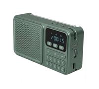 XUJIAN Radio FM Portative Solaire en Cas d'urgence avec Enregistreur, Haut-Parleur sans Bluetooth Prend en Charge Le Lecteur de Cartes U Disk TF MP3
