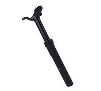 XUJINGJIE Tige de Selle de vélo Tige De Selle Télescopique Réglable pour Vélo Route Montagne VTT, 30.9/31.6 X 375mm, 100 mm De Voyage,Noir,31.6mm